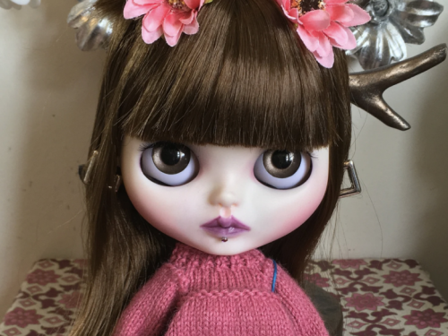Custom Blythe Doll Factory OOAK “Tara” by Dollypunk21 *Free Set of Extra Hands*